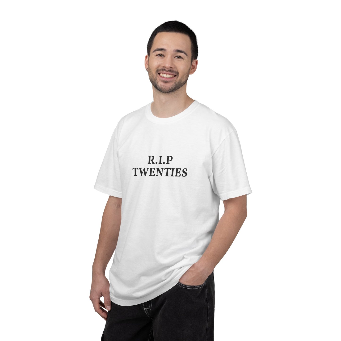 R.I.P. Twenties Garment-Dyed Tee — Nostalgic Funny Birthday Shirt